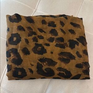 Charlotte Russe Leopard Infinity Print Scarf